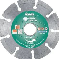 kwbTrennscheiben Diamant Cut-Fix Green-Line Durchmesser 115 mm