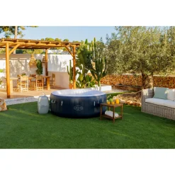 Lay-Z-Spa Whirlpool Miami AirJet4 Personen Dm. 180x66 cm, Dunkelblau