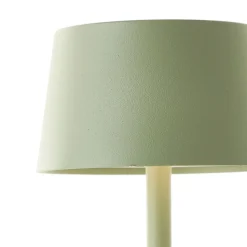 LED Akku-Außentischleuchte Jona grün