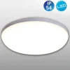 LED Deckenleuchte Garda D 28 cmH 5,5 cm, weiss satiniert