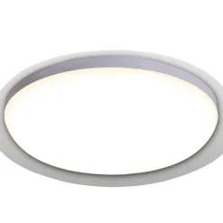 LED Deckenleuchte Garda D 28 cmH 5,5 cm, weiss satiniert