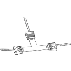 Litzclip Litzen-T-Verbinder 5 St.