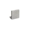 L-Stein 50x32x40x8 cm Grau, mit Fase