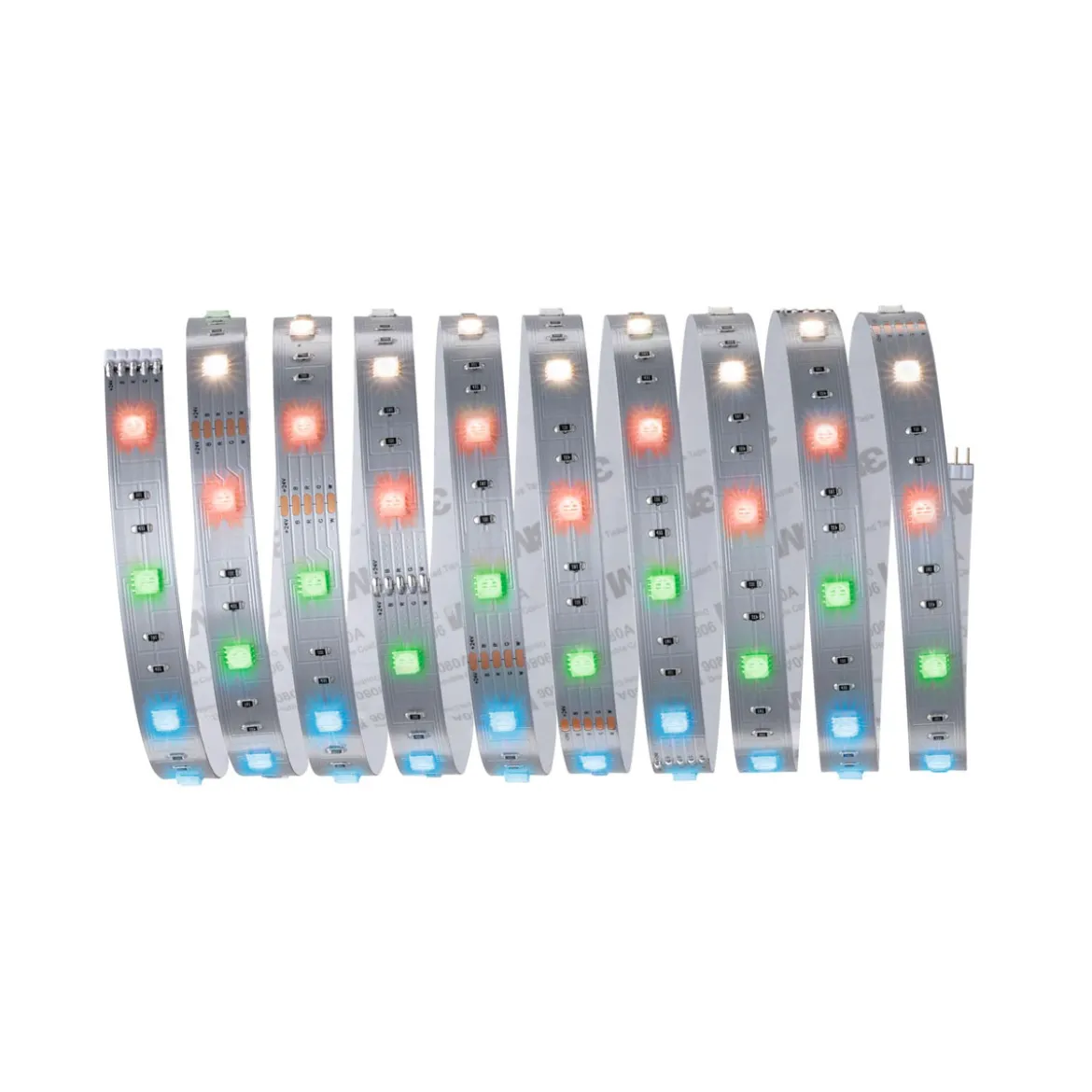 MaxLED 250 Basisset 3m RGBW IP20 3000K20W 230/24V 24VA Silber
