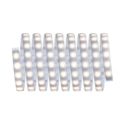 MaxLED 500 Basisset 3m RGBW IP44 Cover3000K 36W 230/24V 60VA Silber Kst