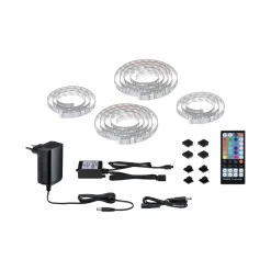 MaxLED 250 Comfort Sets TV 65 RGBW 3000K22W 230/24V Silber Kst