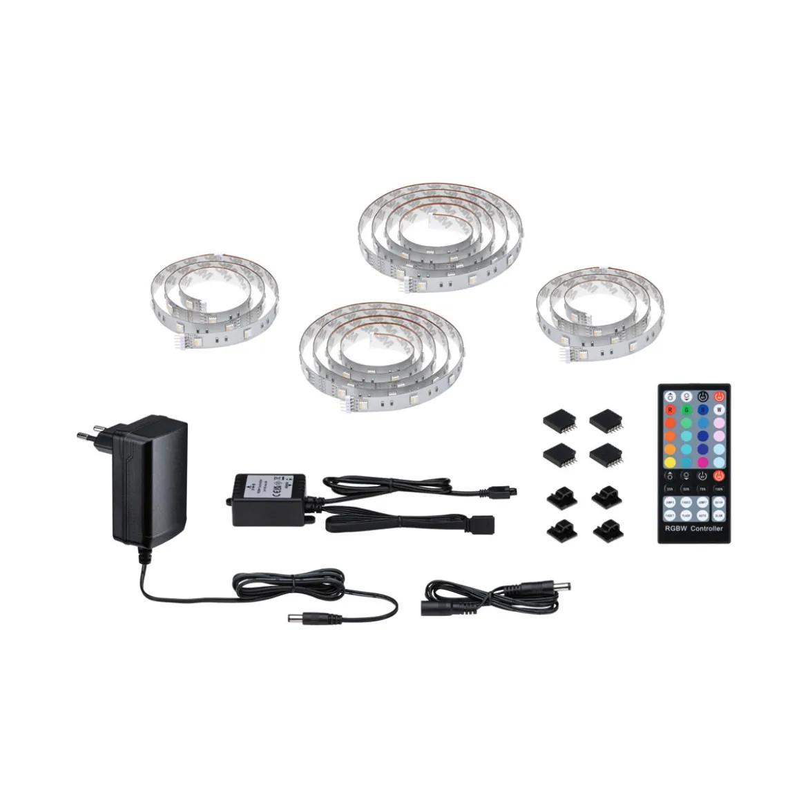MaxLED 250 Comfort Sets TV 55 RGBW 3000K20,5W 230/24V Silber Kst