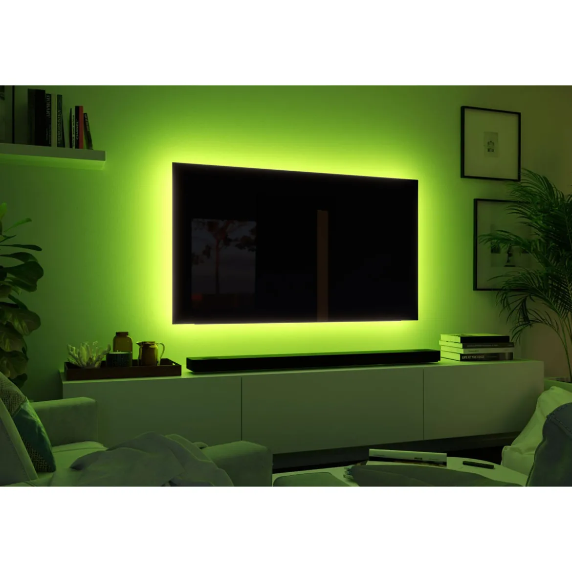 MaxLED 250 Comfort Sets TV 55 RGBW 3000K20,5W 230/24V Silber Kst