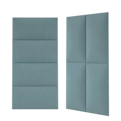 Mollis Polsterpaneele blau 60 x 30 cm