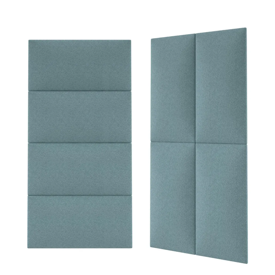 Mollis Polsterpaneele blau 60 x 30 cm
