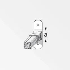 MyTool Gelenk-Flansch-Verbinder 23,5 mm schwarz