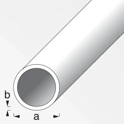 MyTool Rundrohr 25 x 1 mm 1m Aluminium silber
