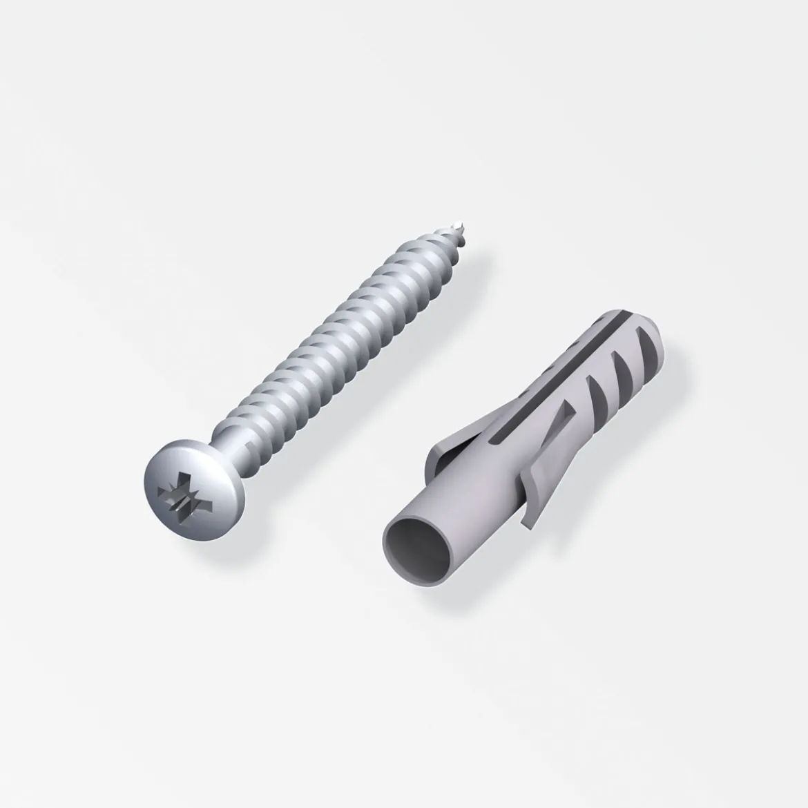 MyTool Schrauben mit Dübel 4 x 40 mm 8 Stück