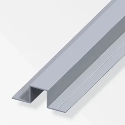 MyTool U-Profil mit 2 Schenkel 7,5 mm1m blank