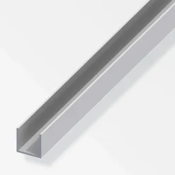 MyTool U-Profil 8 x 10,1 x 1,3 cm 2m silber