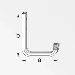 MyTool Wandhaken 115 x 140 mm blank
