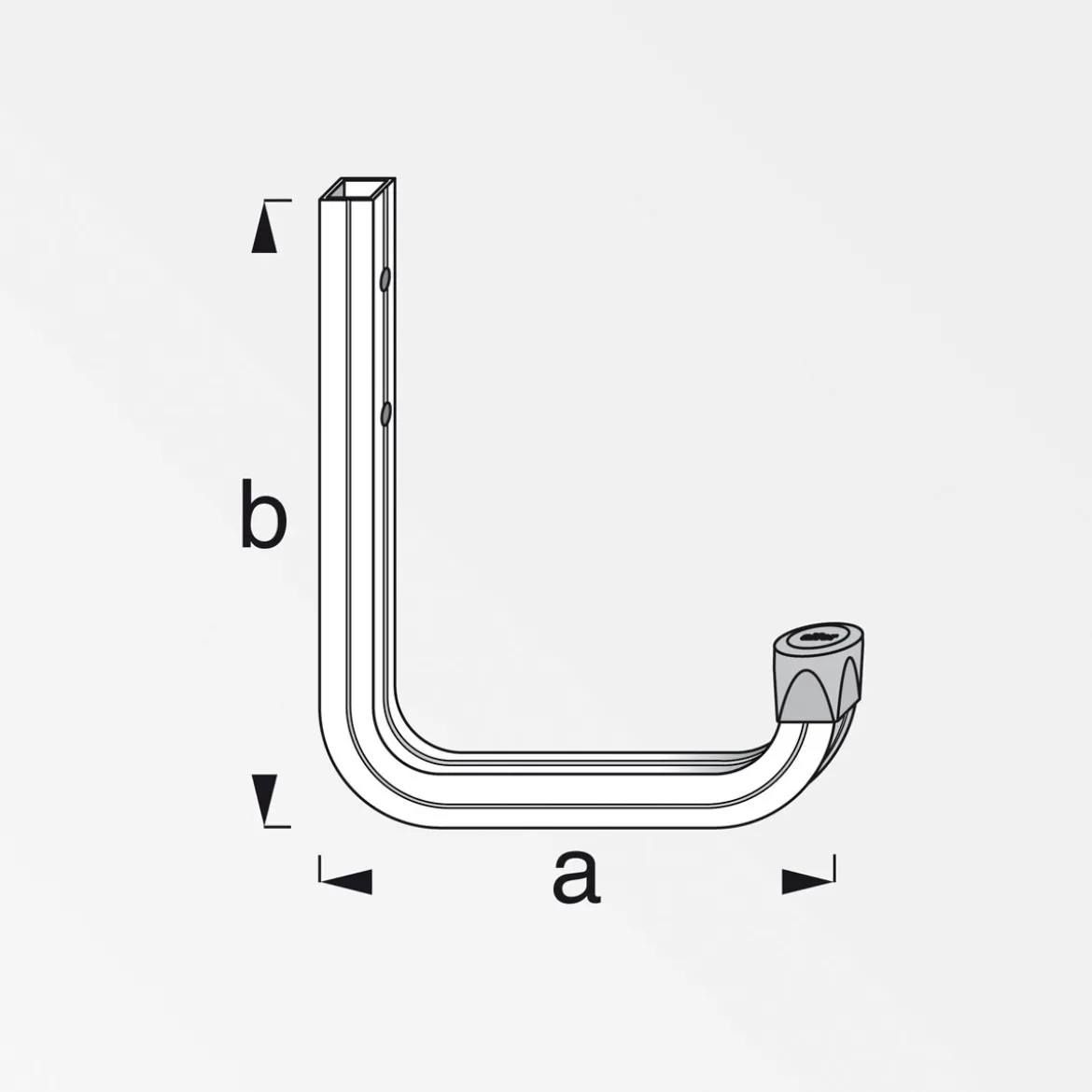MyTool Wandhaken 115 x 140 mm blank