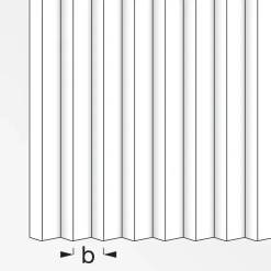 MyTool Wellenblech 25 x 50 x 1,5 mm blank