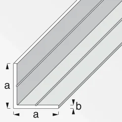 MyTool Winkel 15,5 mm 1m gleichschenklig weiß