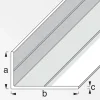 MyTool Winkel 19,5 x 35,5 mm 2,5m ungleichschenklig weiß