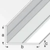MyTool Winkel 11,5 x 19,5 mm 1m ungleichschenlig blank