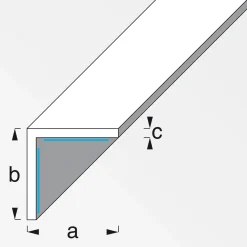 MyTool Winkel 20 x 20 mm 1m weiß