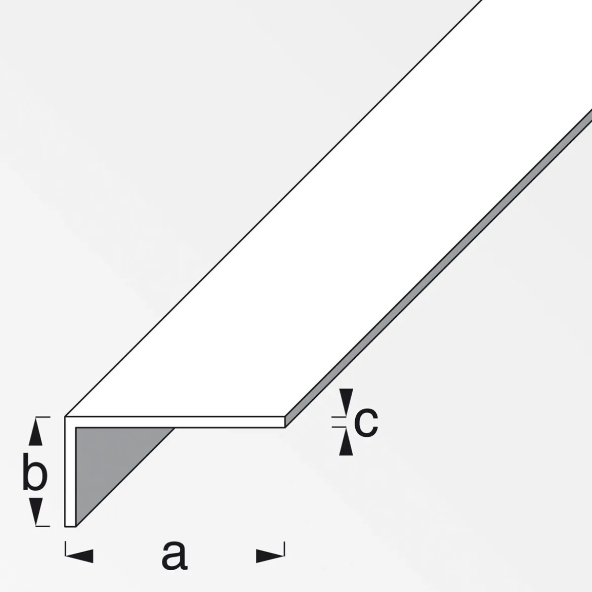 MyTool Winkel 30 x 20 x 3 mm 2m weiß