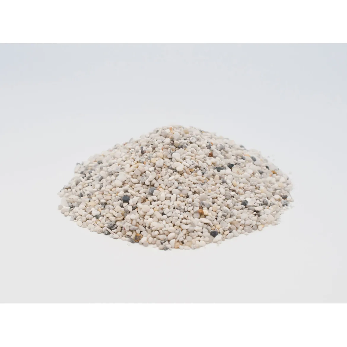 Naturkies 1-2 mm 25 kg weiß