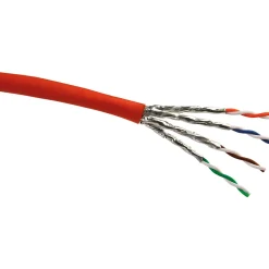 Netzwerkkabel Cat7 25,0 m STP orange
