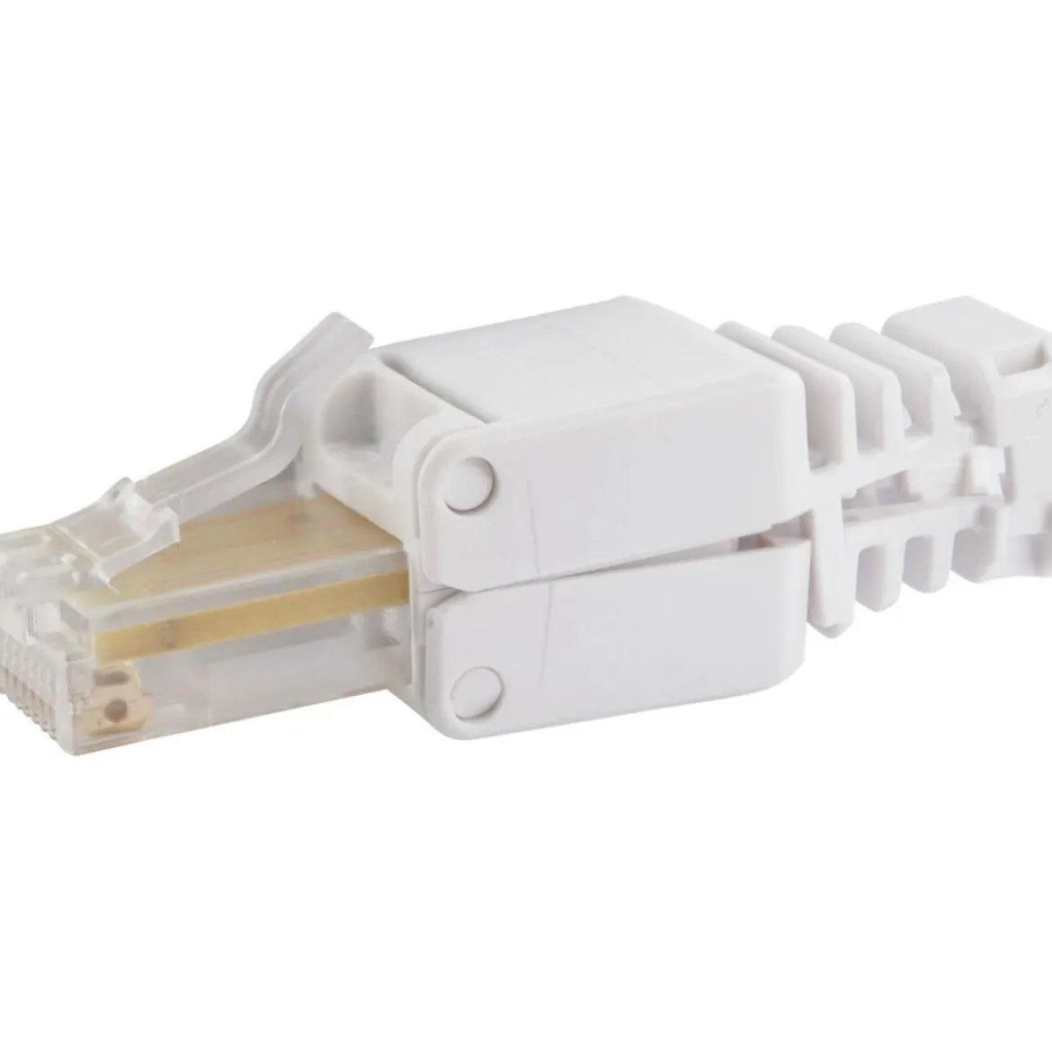 Netzwerkstecker 8 2Stück sw