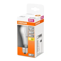 Osram LED-Glühlampe E27 60W matt 11,3 x 6 cm