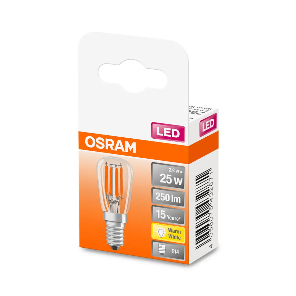 Osram LED-Leuchtmittel E14 warmweiß 25W