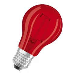 Osram LED-Leuchtmittel Glühlampe E27 2,5W rot