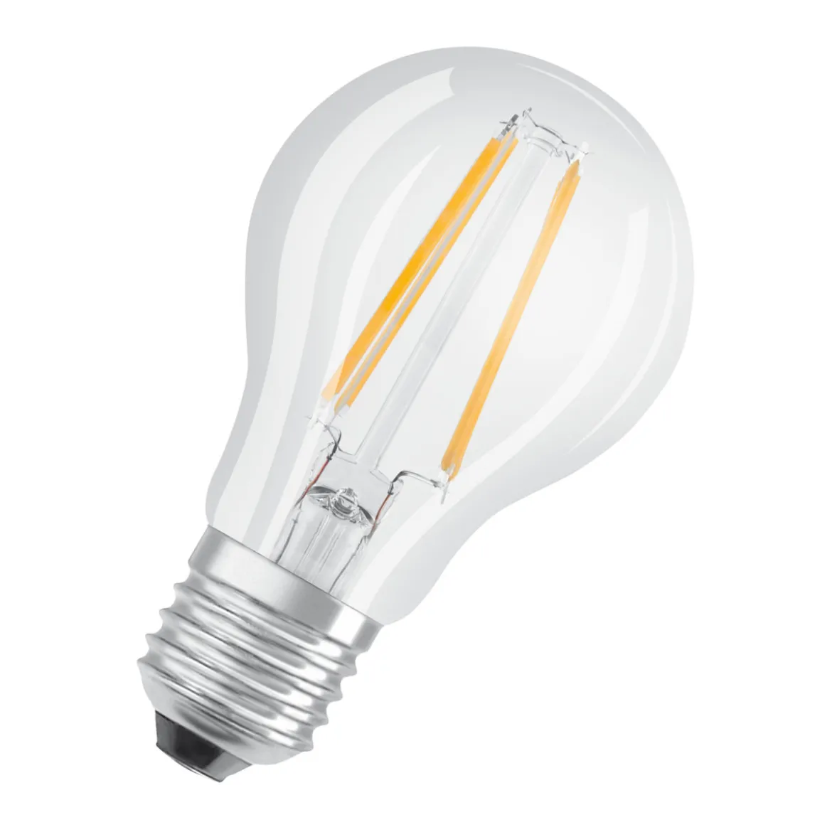 Osram LED-Leuchtmittel-Set Base Classic A 7W klar 3 Stück