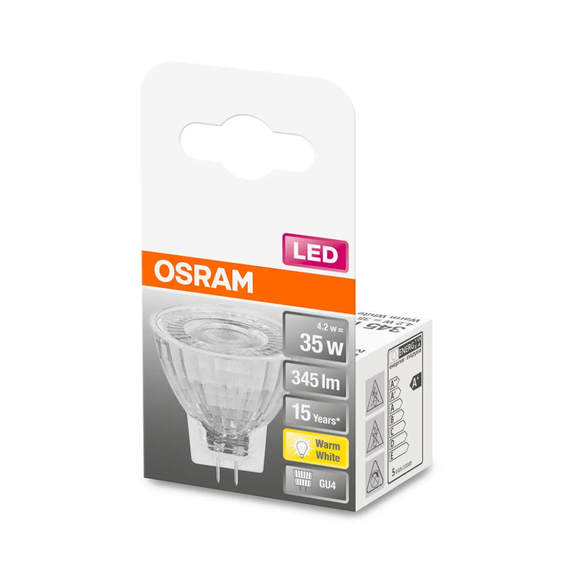 Osram LED-Reflektor GU4 35W 15000 Std.