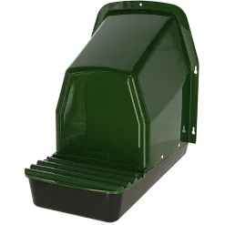 Outdoor-Legenest mit Fangschale 37 x 49,5 x 44 cm dunkelgrün