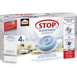 Pattex Luftentfeuchter Tabs AERO 360 Neutral Tabs 4 x 450 g