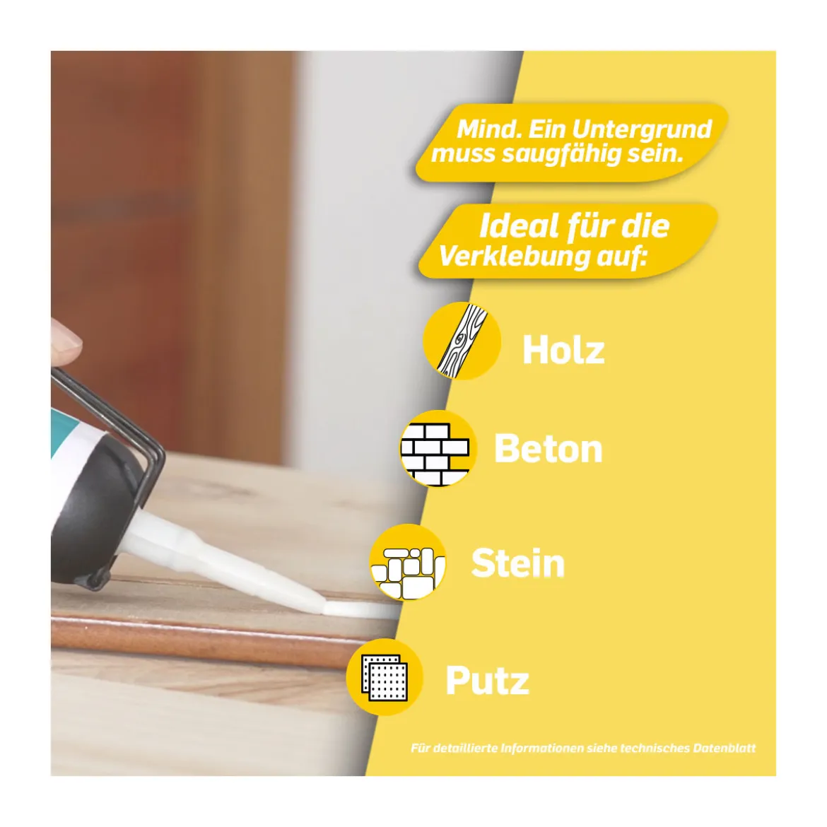 PattexMontagekleber Kleben statt Bohren 133 g