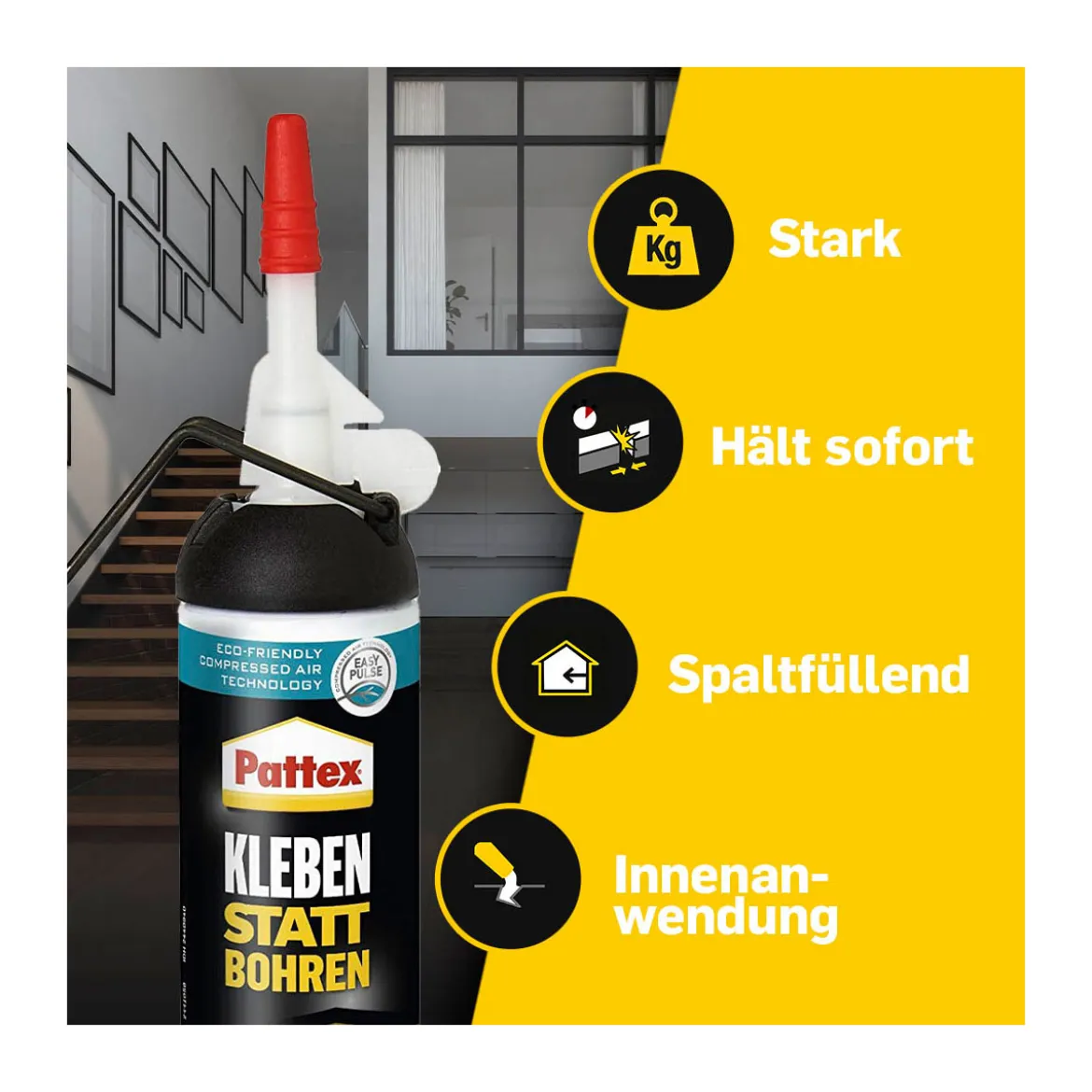 PattexMontagekleber Kleben statt Bohren 133 g
