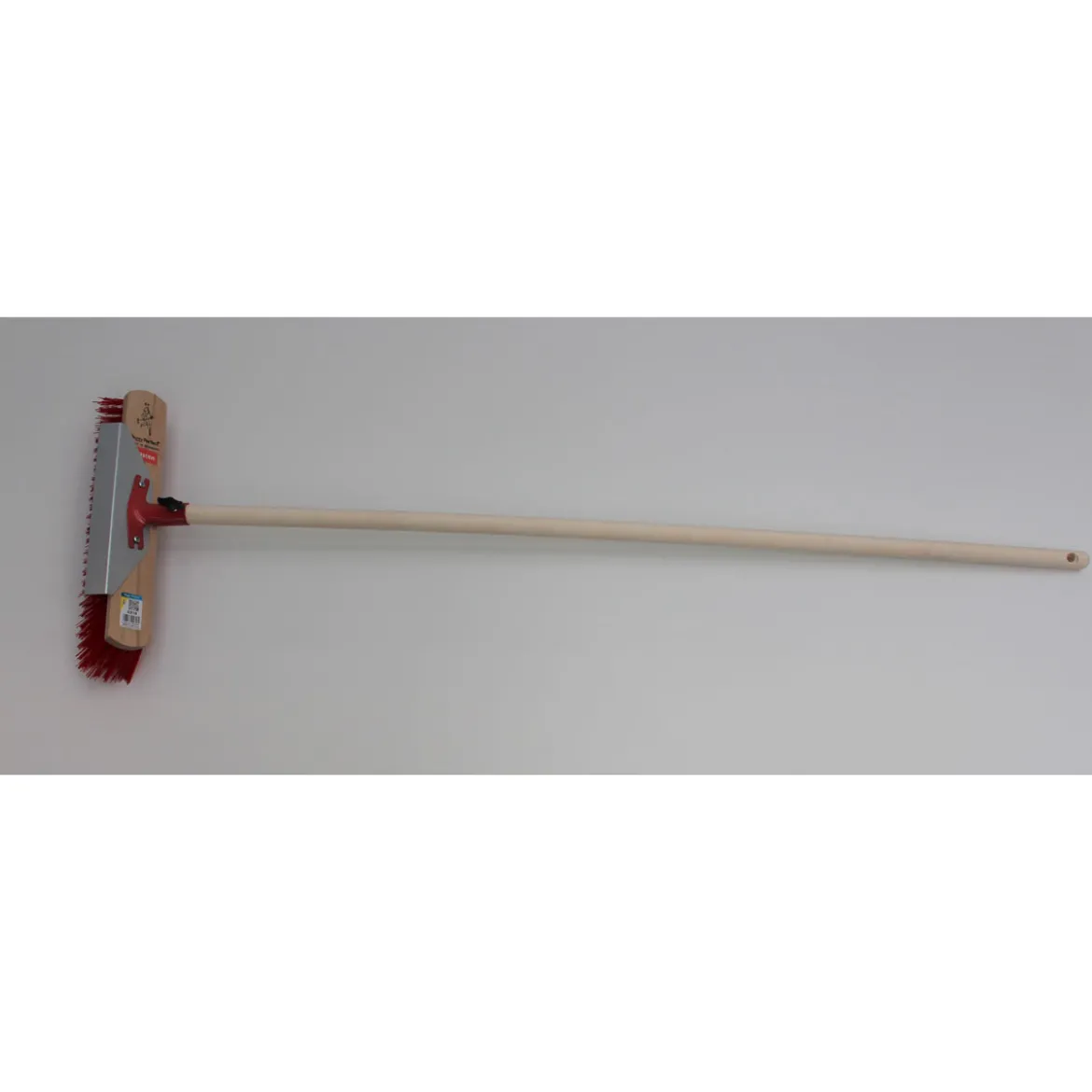 Peggy-Perfect Kratzbesen mit Schabekante und Stiel 40 cm