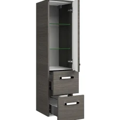 Pelipal Midischrank Asti Fokus 4010 grau 30 x 121,2 x 33 cm