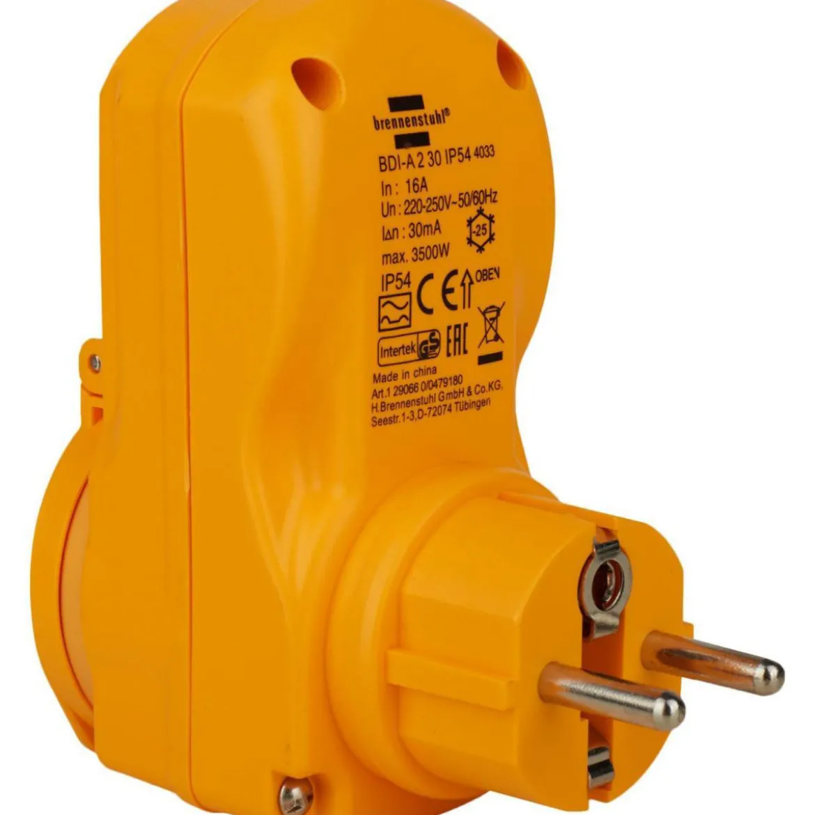 Personenschutz-Adapter BDI-A 2 30 IP54
