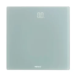 Personenwaage LED 30x30cm grau