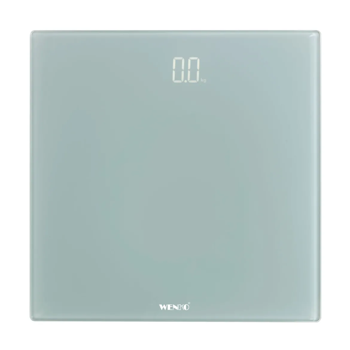 Personenwaage LED 30x30cm grau