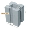 Pfostenfundamentstein 34x26,5x21,5 cm