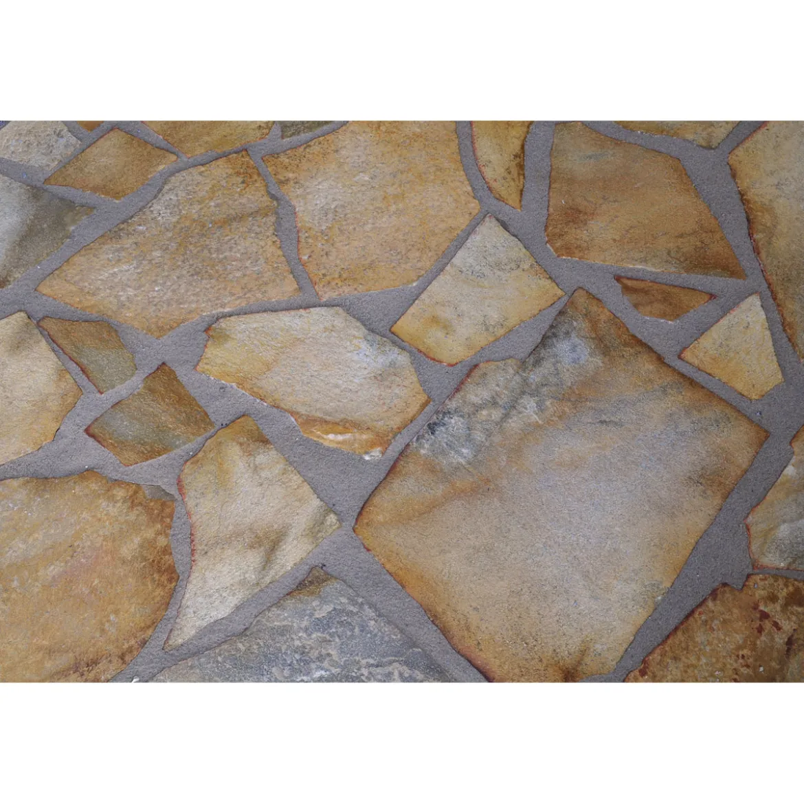 Polygonalplatte Rio Yellow 1,3-2,5 cm