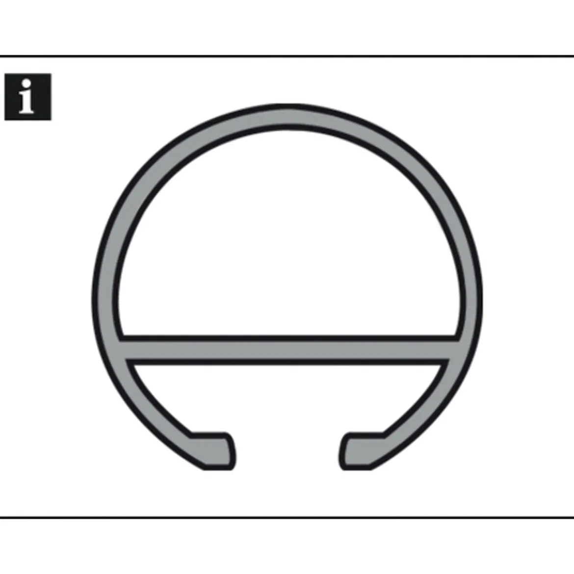 Profilverbinder Dm. 20mm IL I eisen