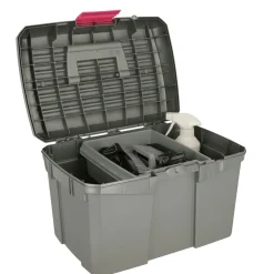 Putzbox Siena 26 x 24,5 x 40 cm grau-pink