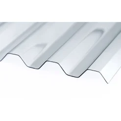 PVC Wellplatte Trapez klar 200 x 90 cm