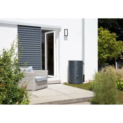 4rain Regenspeicher Arondo 400 L grau